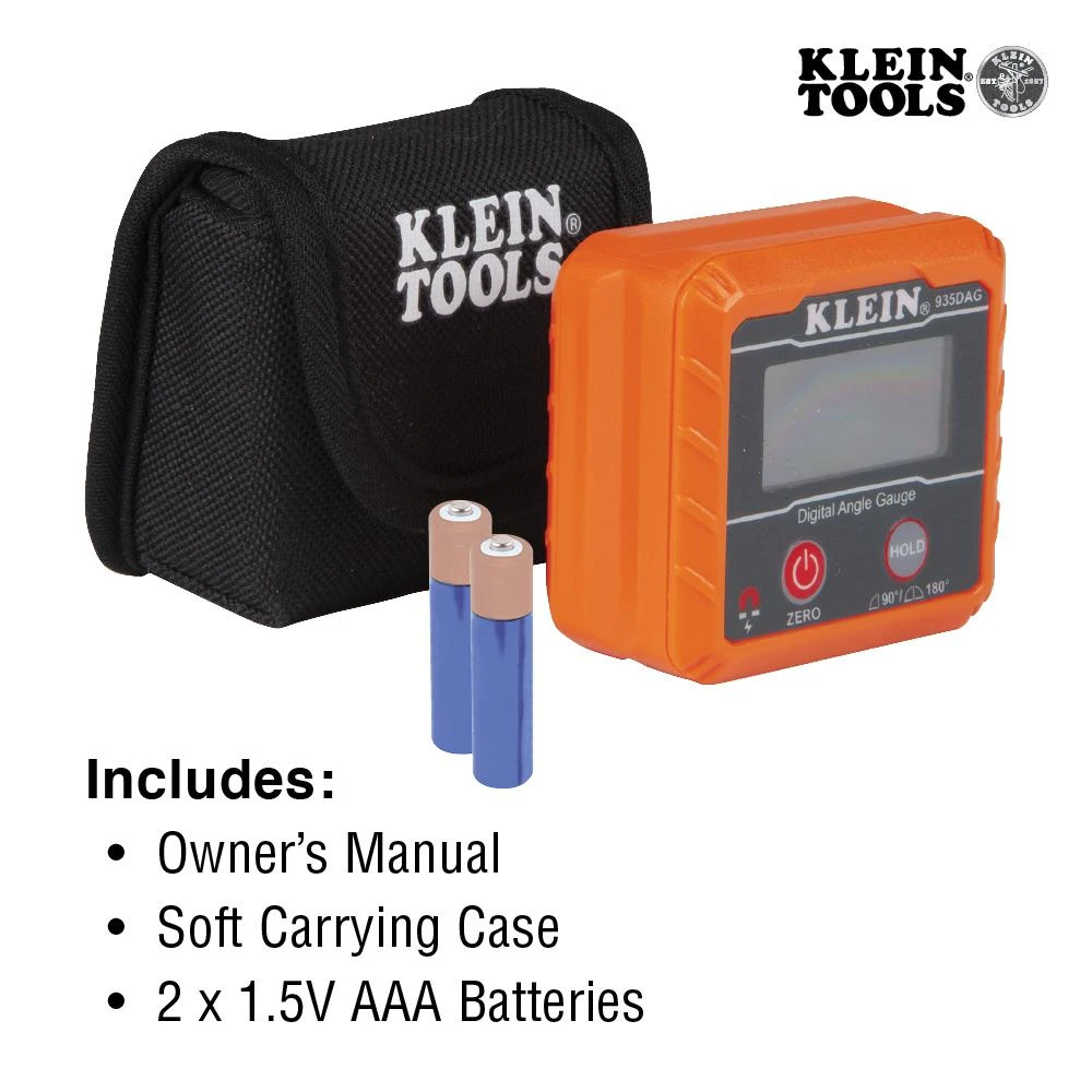 Klein 935DAG Digital Angle Gauge And Level — product image 5