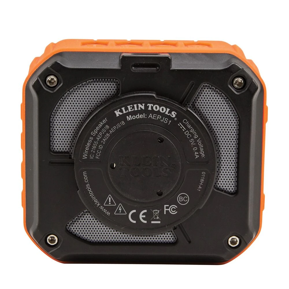 Klein AEPJS1 Wireless Jobsite Speaker — product image 3