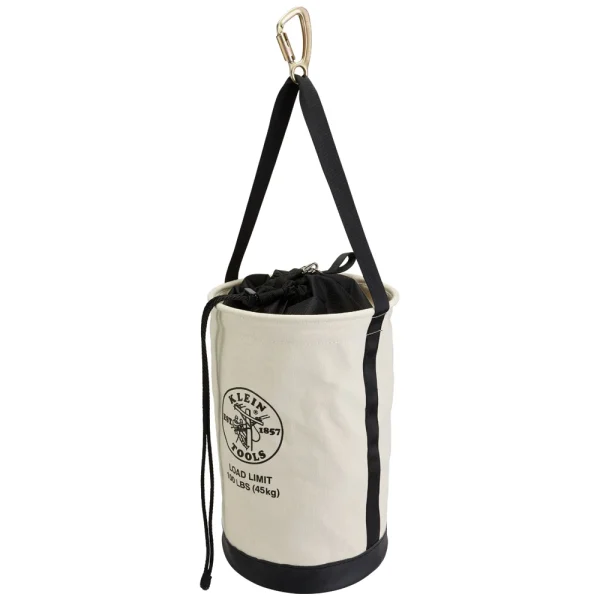 Klein Canvas Bucket With Drawstring Close, 22-Inch (5114DSC22)