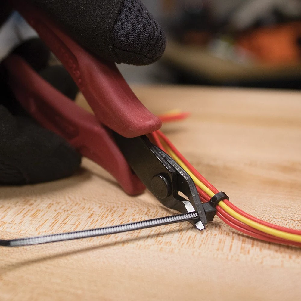 Klein D2755 Diagonal Cutting Pliers, Flush Cutter, Lightweight, 5-Inch — product image 5