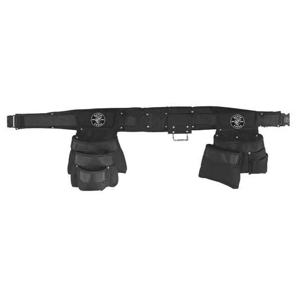 Klein Electrician'S Padded Tool Belt/Pouch Combo, 11-Pocket, 4-Piece, L (5709L)