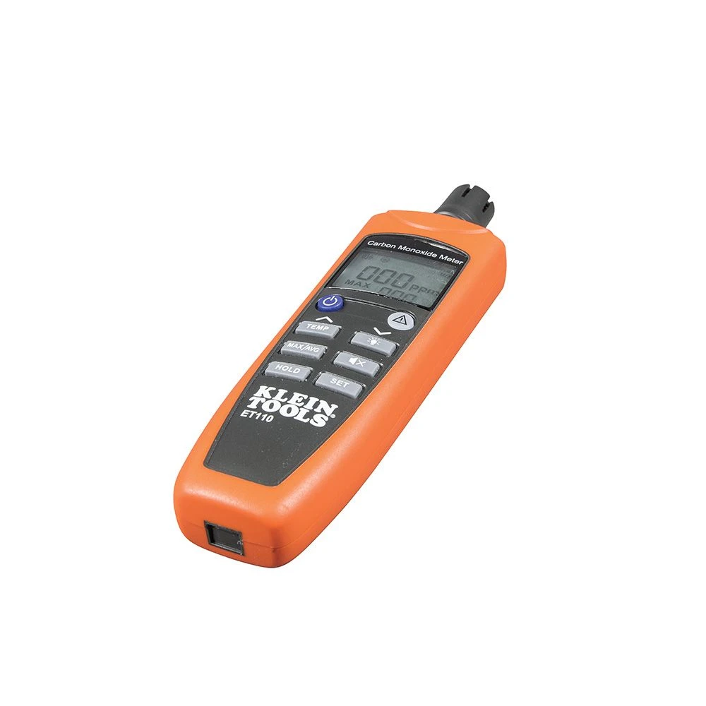 Klein ET110 Carbon Monoxide Detector with Carry Pouch and Batteries — product image 4