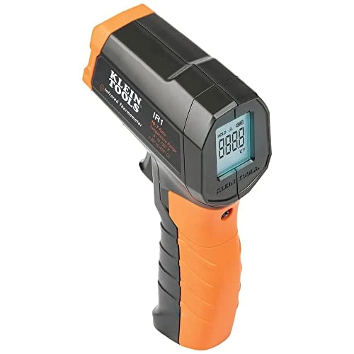 Klein IR1 IR1 Infrared Thermometer, Digital Laser Gun is Non-Contact Thermometer