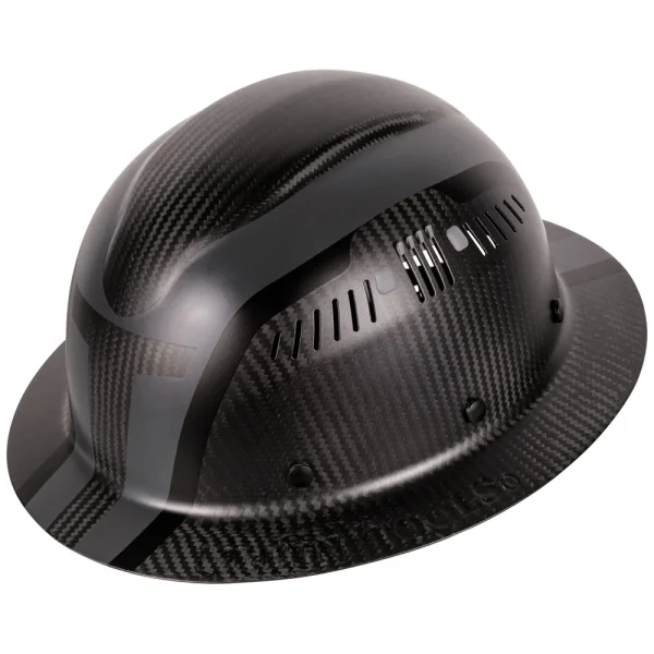 Klein Carbon Fiber Full Brim Hard Hat, Spartan (60513)
