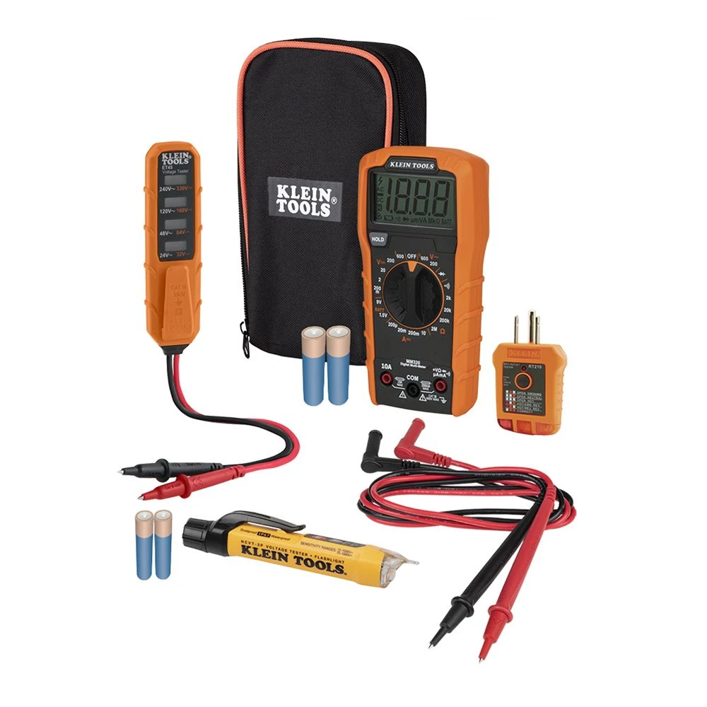 Klein MM320KIT Digital Multimeter Electrical Test Kit