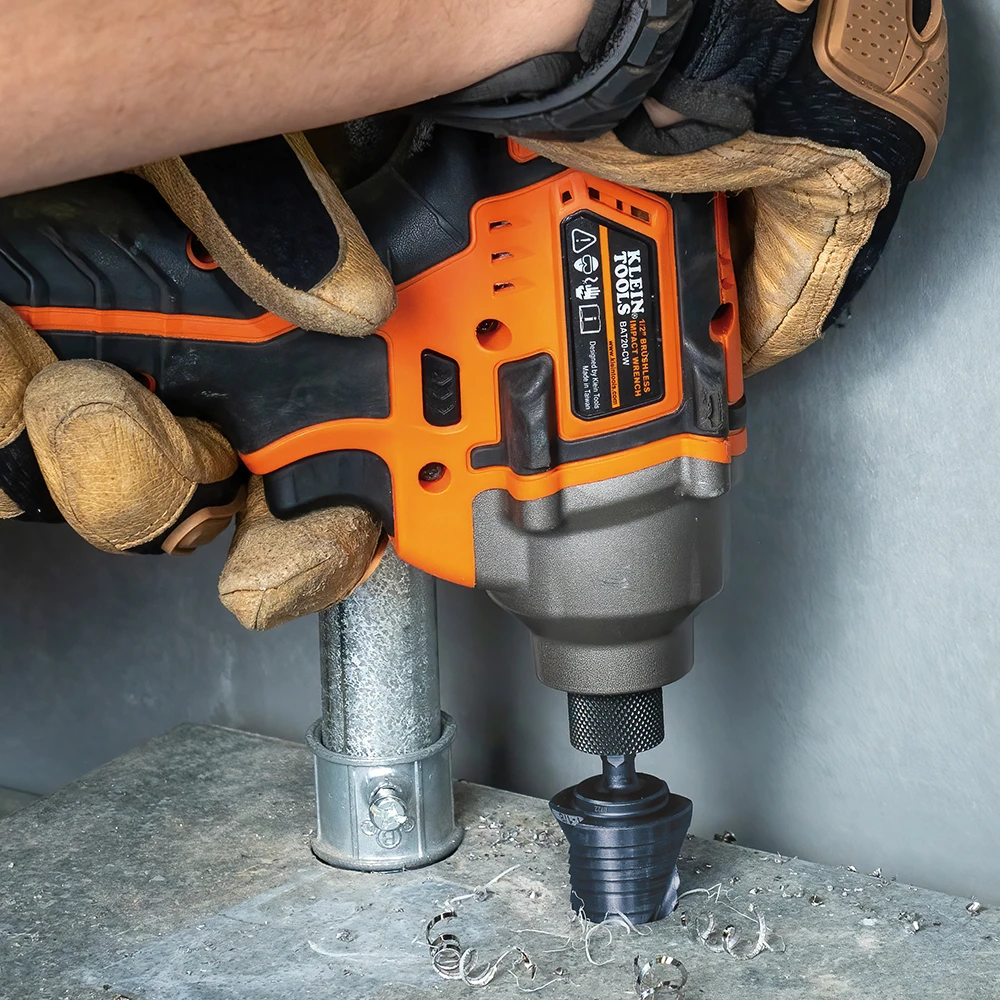 Klein Premium Electrician'S Quick Release Step Bit Set, 3 Piece (QRSTSPRO) — product image 3