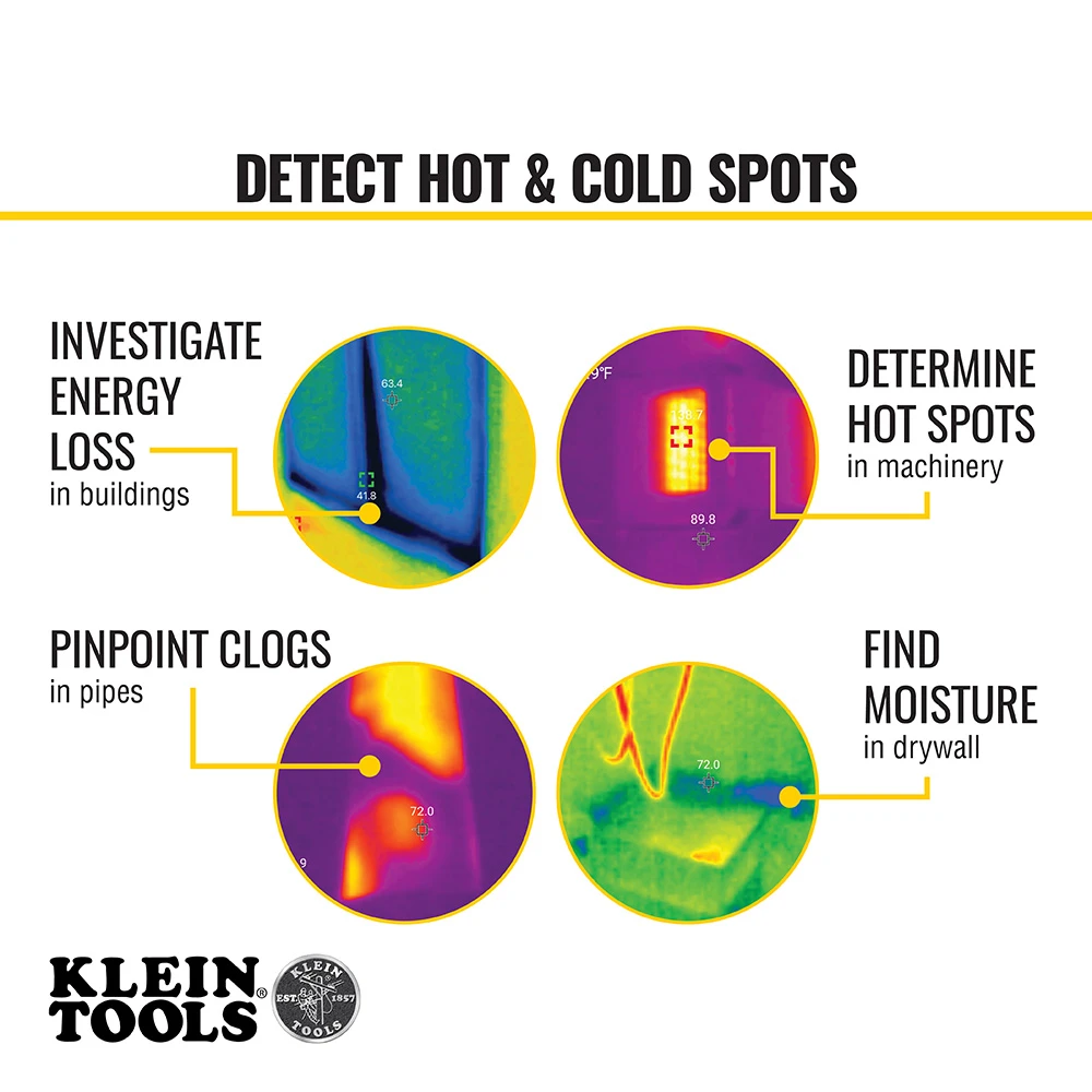 Klein Thermal Imager For Android Devices, 10,800Px,Three Color Palettes (TI220) — product image 5