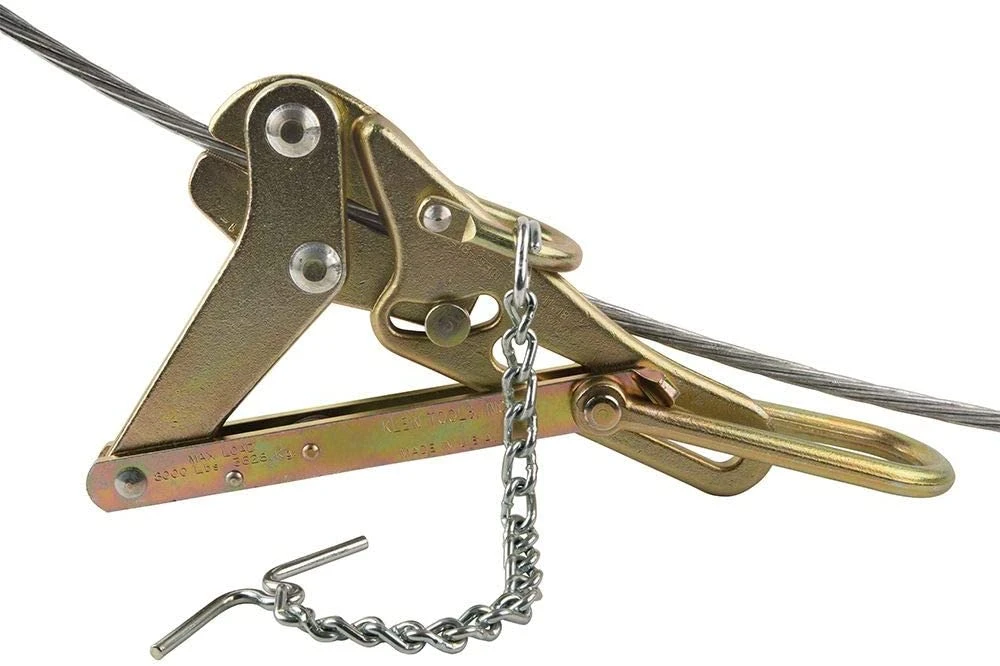 Klein Tools 16845CAT Chicago Grip Coated Guy Wire with Chain — product image 3