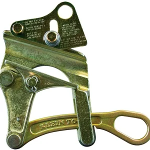 Klein Tools 1716-71 Parallel Jaw Grip - Lock, HDPE Wire to 1.362-Inch