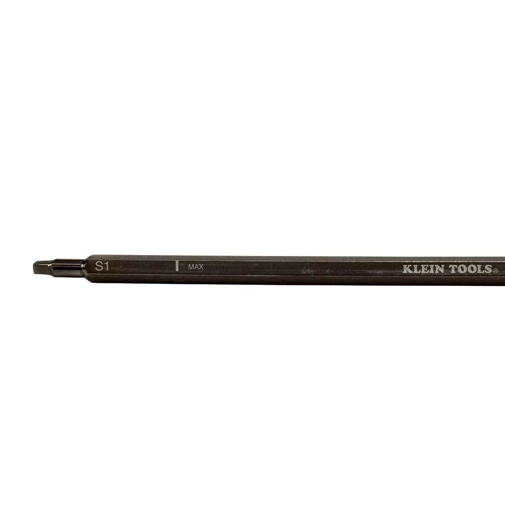 Klein Tools 32708 Adjustable Length Screwdriver with Square #1 and #2 Drivers — product image 4