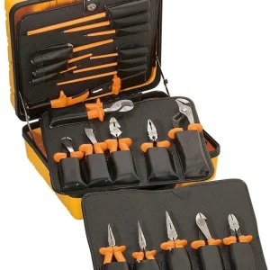 Klein Tools 33527 General Purpose 1000V Insulated Tool Kit 22-Piece