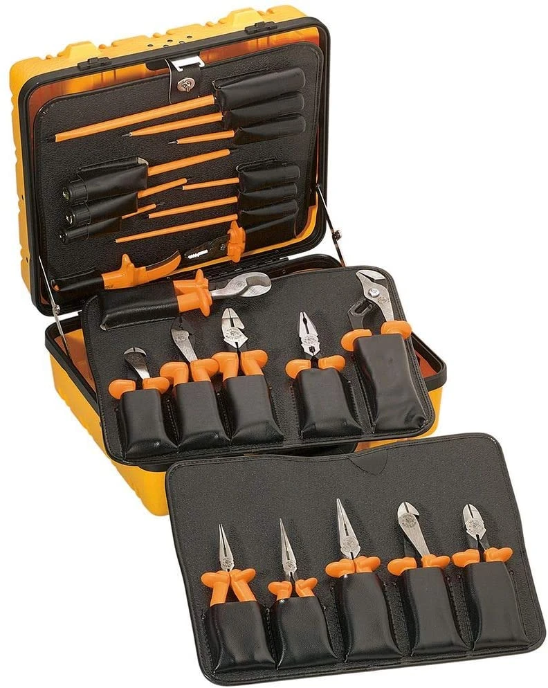Klein Tools 33527 General Purpose 1000V Insulated Tool Kit 22-Piece