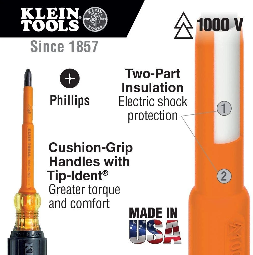 Klein Tools 33527 General Purpose 1000V Insulated Tool Kit 22-Piece — product image 2
