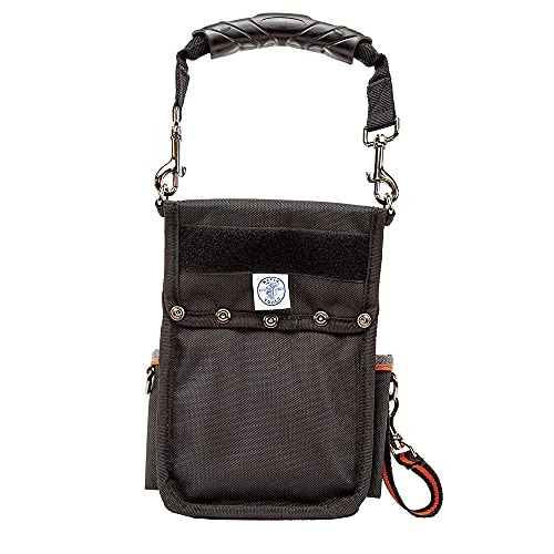 Klein Tools 5242 Tool Pouch, Tradesman Pouch Thong, Reinforced Bottom, 9 Pockets — product image 4