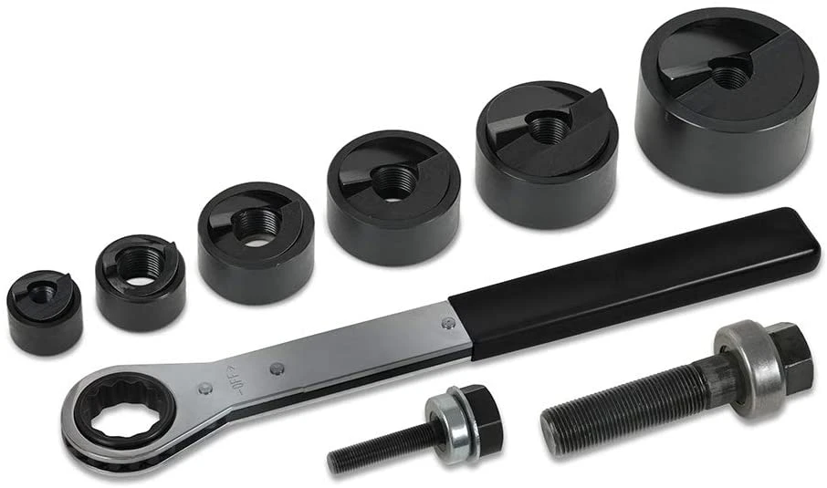 Klein Tools 53732SEN Knockout Punch Set with Wrench — product image 4