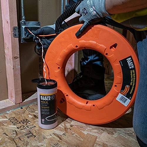 Klein Tools 56108 Poly Pull Line with Orange Tracer, 500ft — product image 5