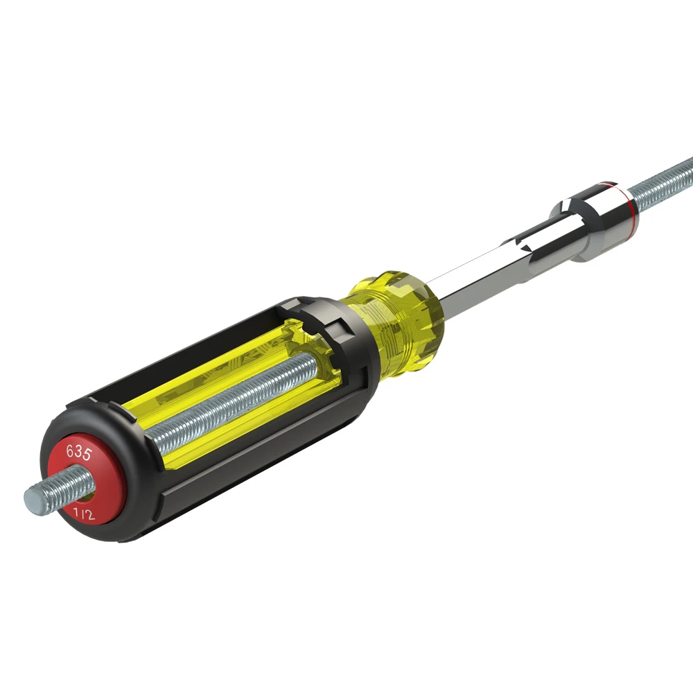 Klein Tools 635-7/16 7/16-Inch Nut Driver with 3-Inch Hollow Shaft and Handle — product image 5