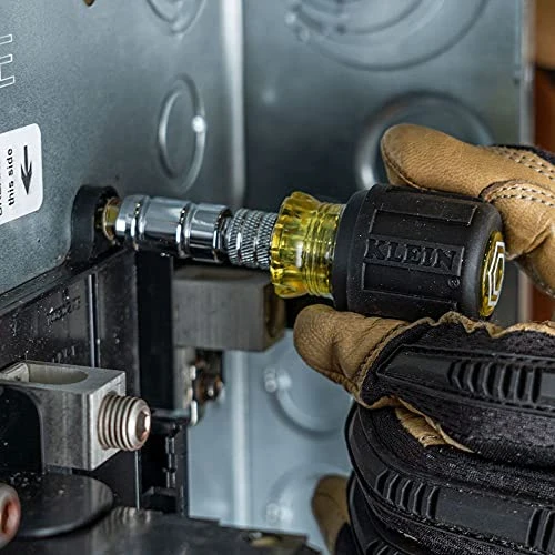 Klein Tools 65131 2-in-1 Nut Driver, Hex Head Slide Drive, 1-1/2-Inch — product image 3