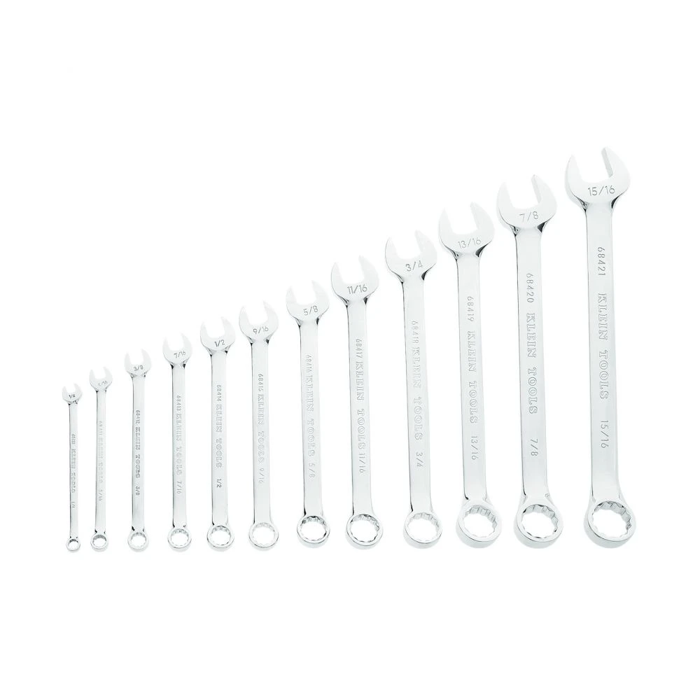Klein Tools 68404 Combination Wrench Set, 12-Piece — product image 5