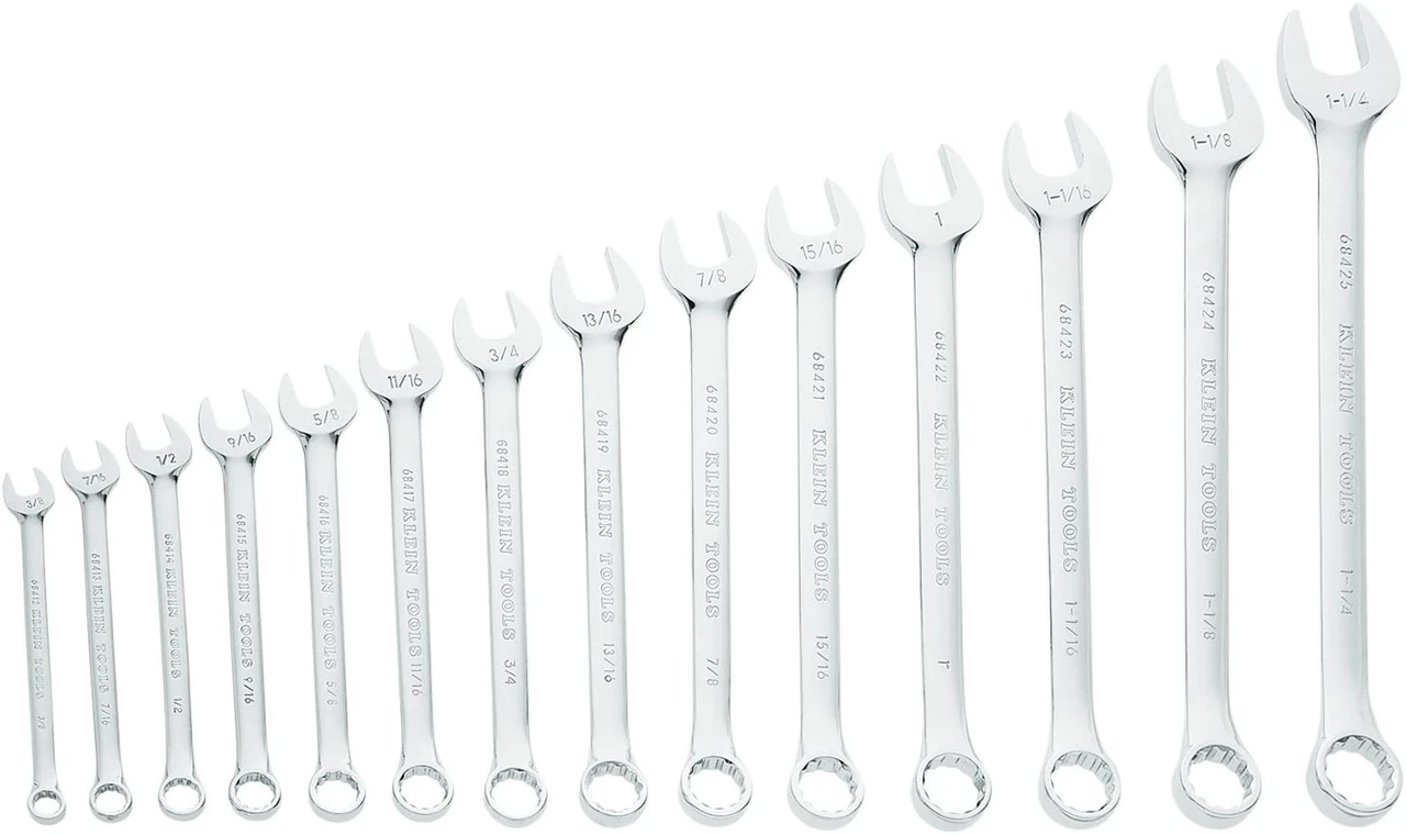 Klein Tools 68406 Combination Wrench Set, 14-Piece — product image 3