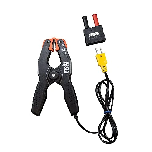Klein Tools 69140 K-Type Thermometer, Pipe Temperature Clamp for HVAC — product image 3
