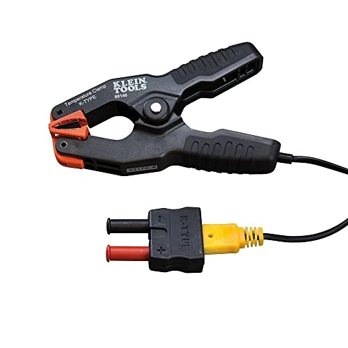 Klein Tools 69140 K-Type Thermometer, Pipe Temperature Clamp for HVAC — product image 5