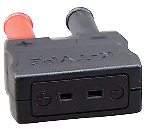 Klein Tools 69146 Banana Plug Adapter to K Type Thermocouple, Works with Clamp — product image 2