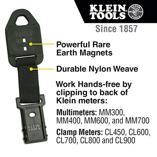 Klein Tools 69417 Rare-Earth Magnetic Hanger, with Strap — product image 2