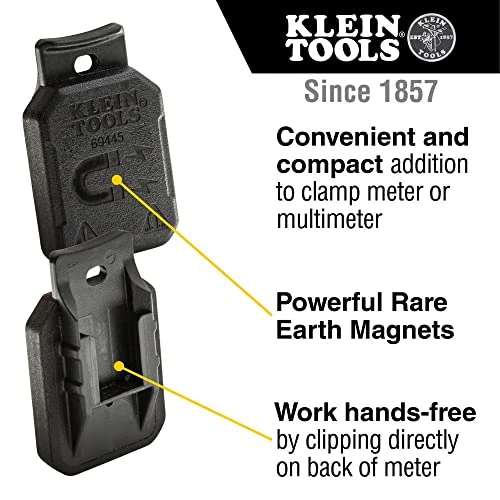Klein Tools 69445 Magnetic Hanger Without Strap for Clamp Meters and Multimeters — product image 2