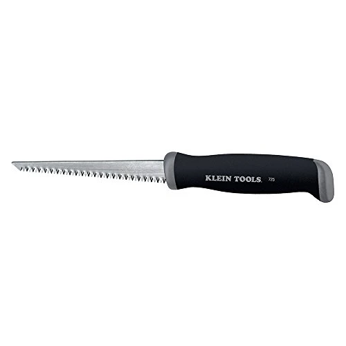 Klein Tools 725 6-Inch Jab Saw, Hand Saw for Wallboard, Drywall, Plywood