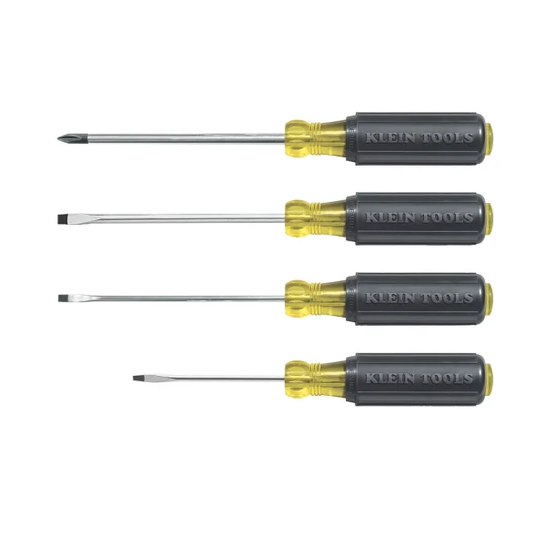 Klein Tools 85484 Screwdriver Set, Mini Slotted and Phillips, 4-Piece