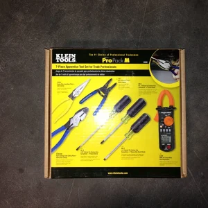 Klein Tools 92908 Apprentice Tool Set with Clamp Meter