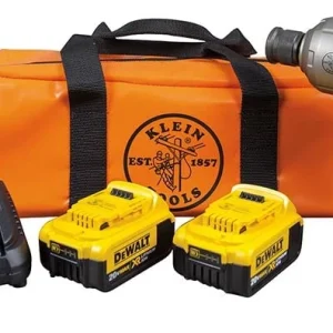 Klein Tools BAT20-7161 7/16-Inch Impact Wrench Kit