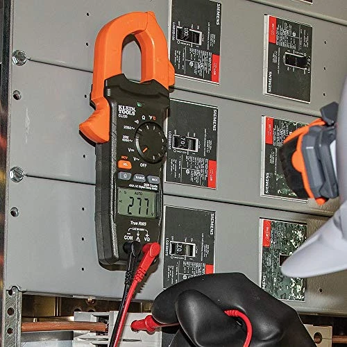 Klein Tools CL220 Digital Clamp Meter, Auto-Ranging 400 Amp AC, AC/DC Voltage — product image 4