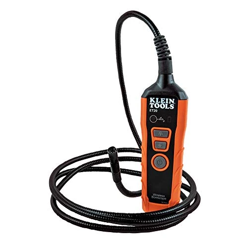 Klein Tools ET20 WIfi Borescope Inspection Camera with Rechargeable Battery