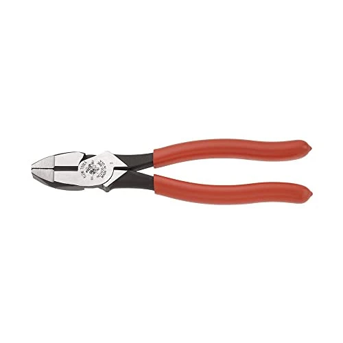 Klein Tools HD2000-9NE Side Cutter Linemans Pliers Cut ACSR, Screws, Nails