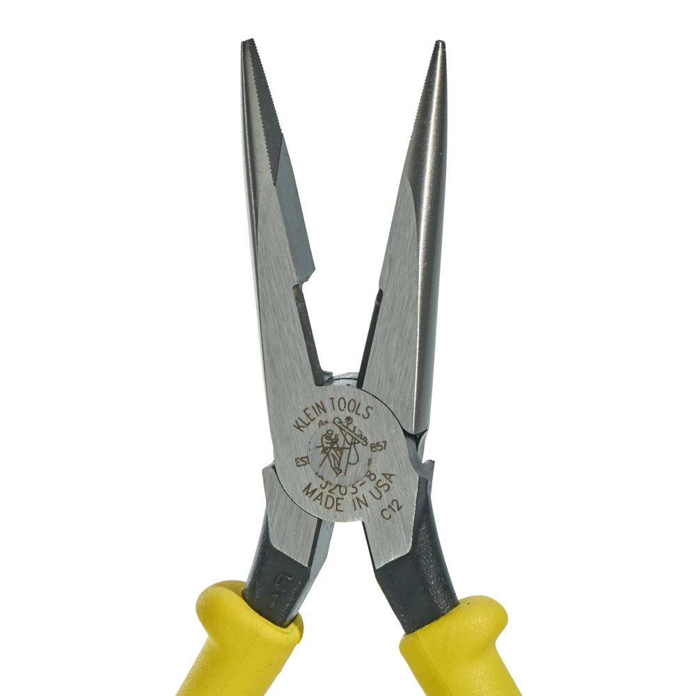 Klein Tools J203-8 Needle Nose Pliers with Cutter, Heavy Duty 8-Inch Journeyman — product image 4