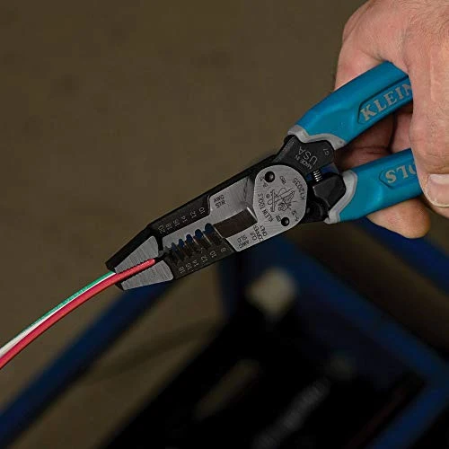 Klein Tools K12035 Klein-Kurve Wire Cutters, Heavy Duty Wire Stripping Tool — product image 3