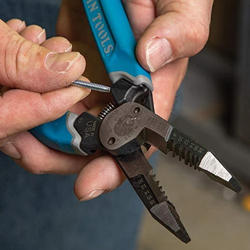 Klein Tools K12035 Klein-Kurve Wire Cutters, Heavy Duty Wire Stripping Tool — product image 5