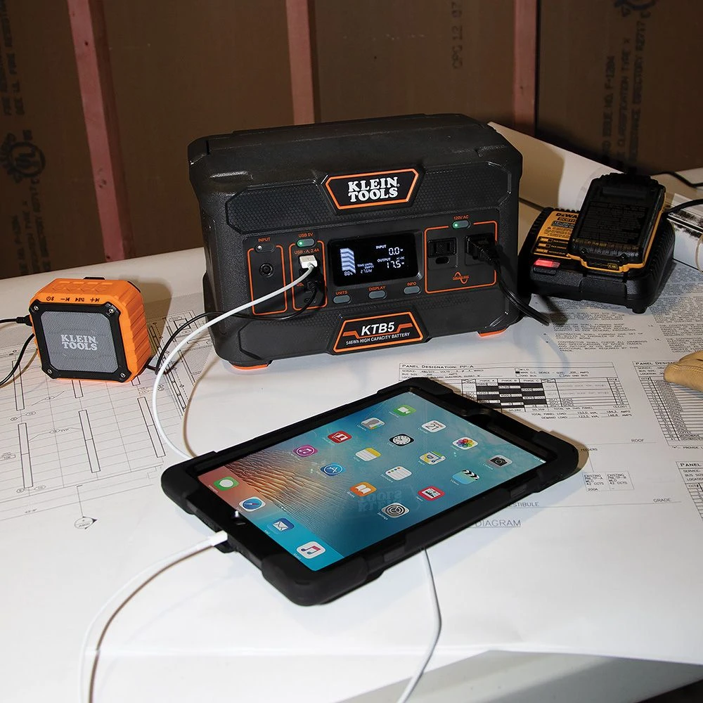 Klein Tools KTB5 Portable Power Station, 546 Wh — product image 5