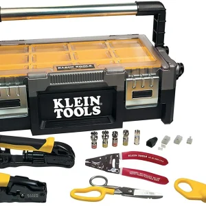 Klein Tools VDV001-833 VDV ProTech Data & Coaxial Kit