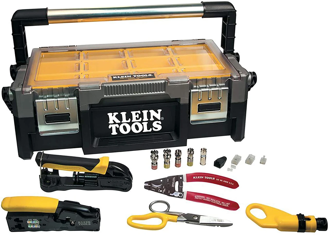 Klein Tools VDV001-833 VDV ProTech Data & Coaxial Kit