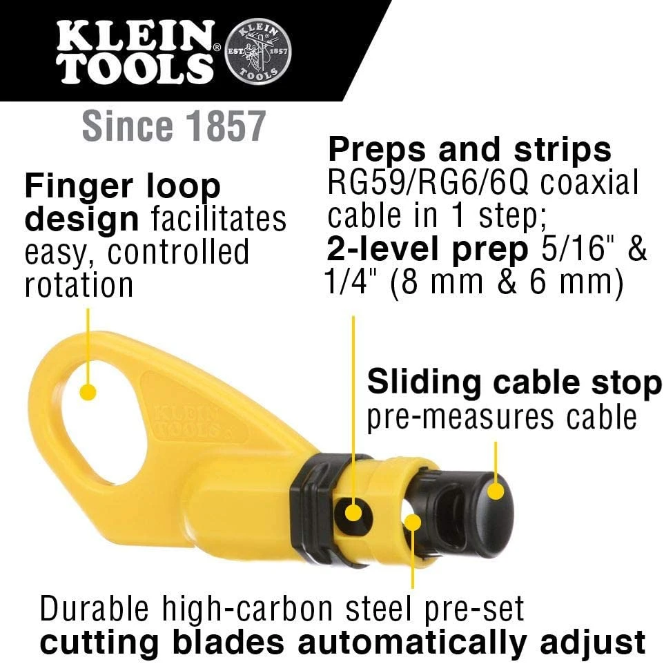 Klein Tools VDV001-833 VDV ProTech Data & Coaxial Kit — product image 4