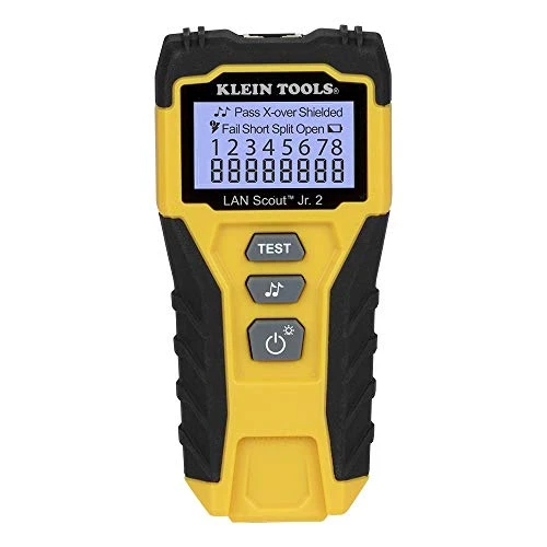 Klein Tools VDV526-200 Cable Tester, LAN Scout Jr. 2 Ethernet Cable Tester