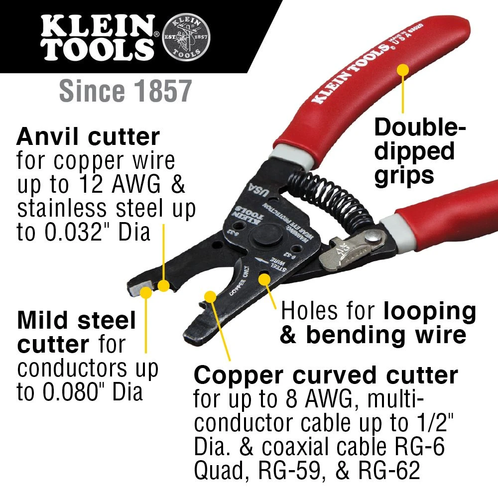 Klein VDV026211 Coax Cable Installation Kit with Zipper Pouch — product image 3