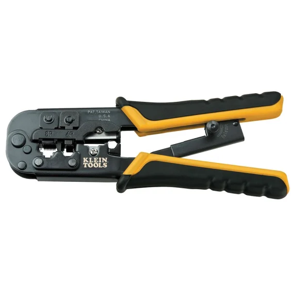 Klein VDV226011SEN Ratcheting Data Cable Crimper / Stripper / Cutter