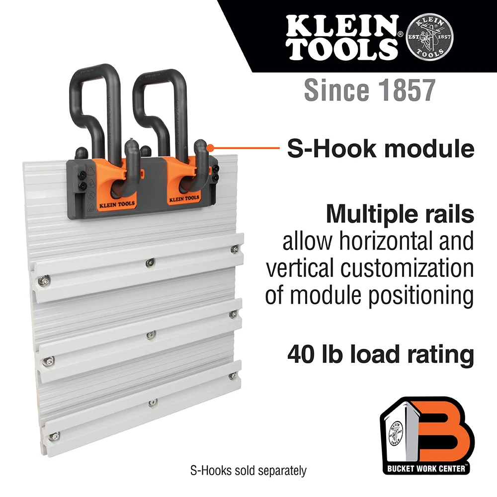 Klein Wall Assembly, S-Hook Module (BC100S) — product image 2