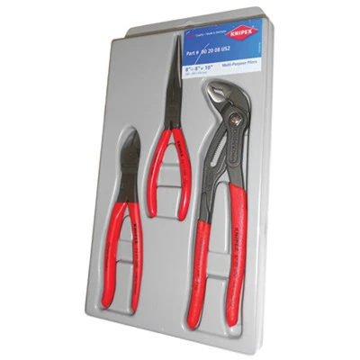 Knipex 3-Pc Popular Pliers Set (002008US2)