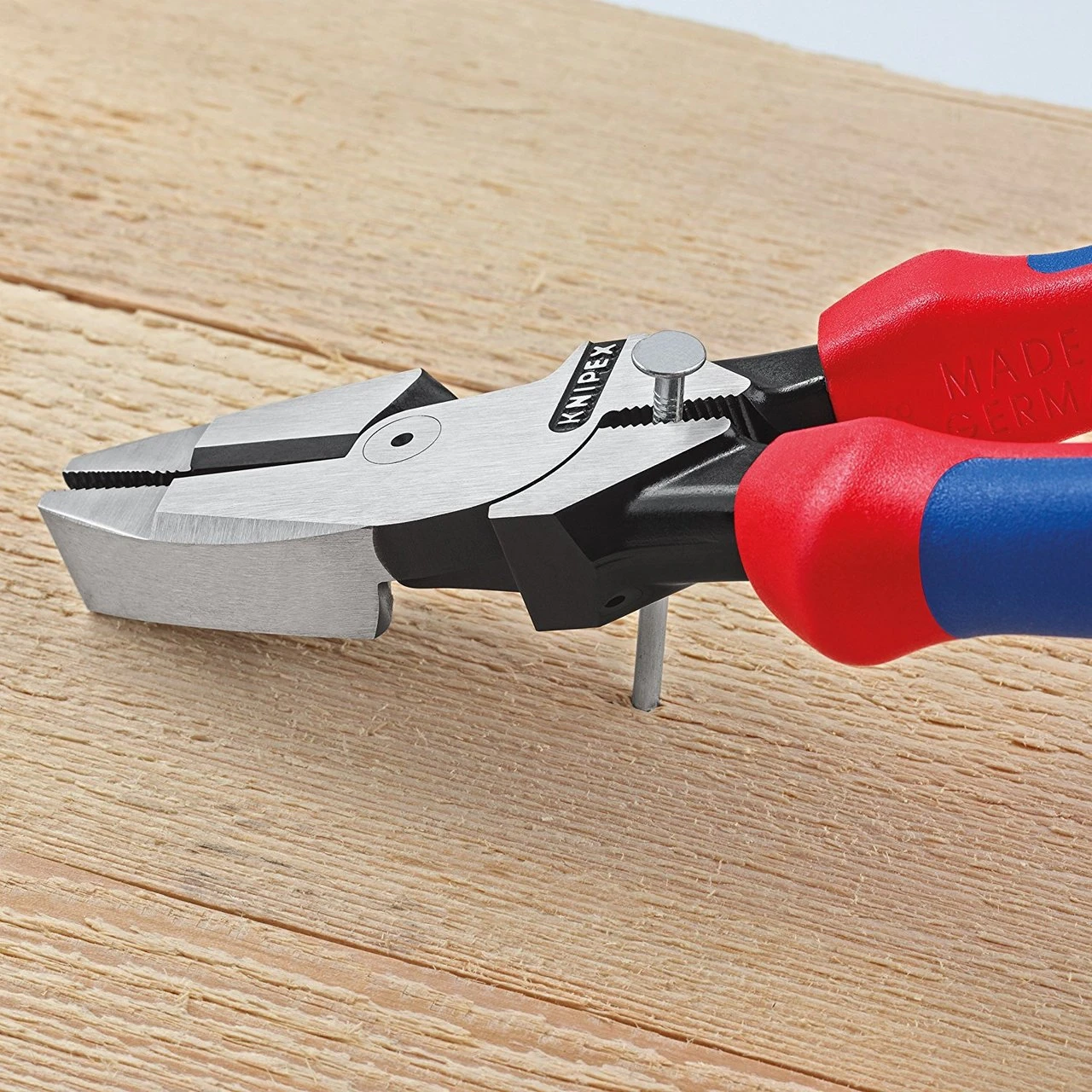 Knipex 1/4" Ultra High Leverage Lineman's Pliers-Tethered Attachment (0902240TBKA) — product image 4