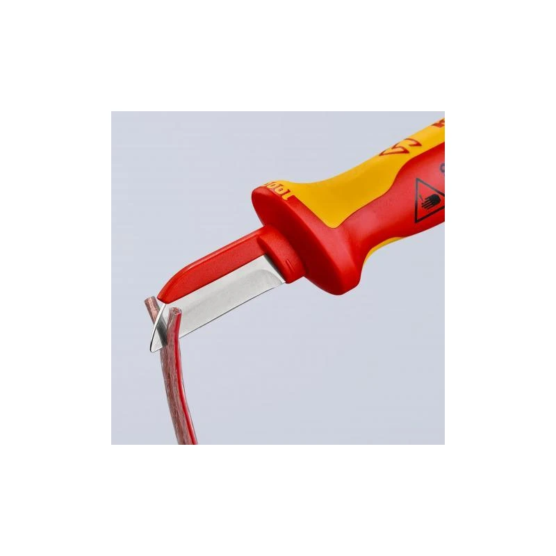 Knipex Cable Knife-1000V Insulated (9854SB) — product image 2
